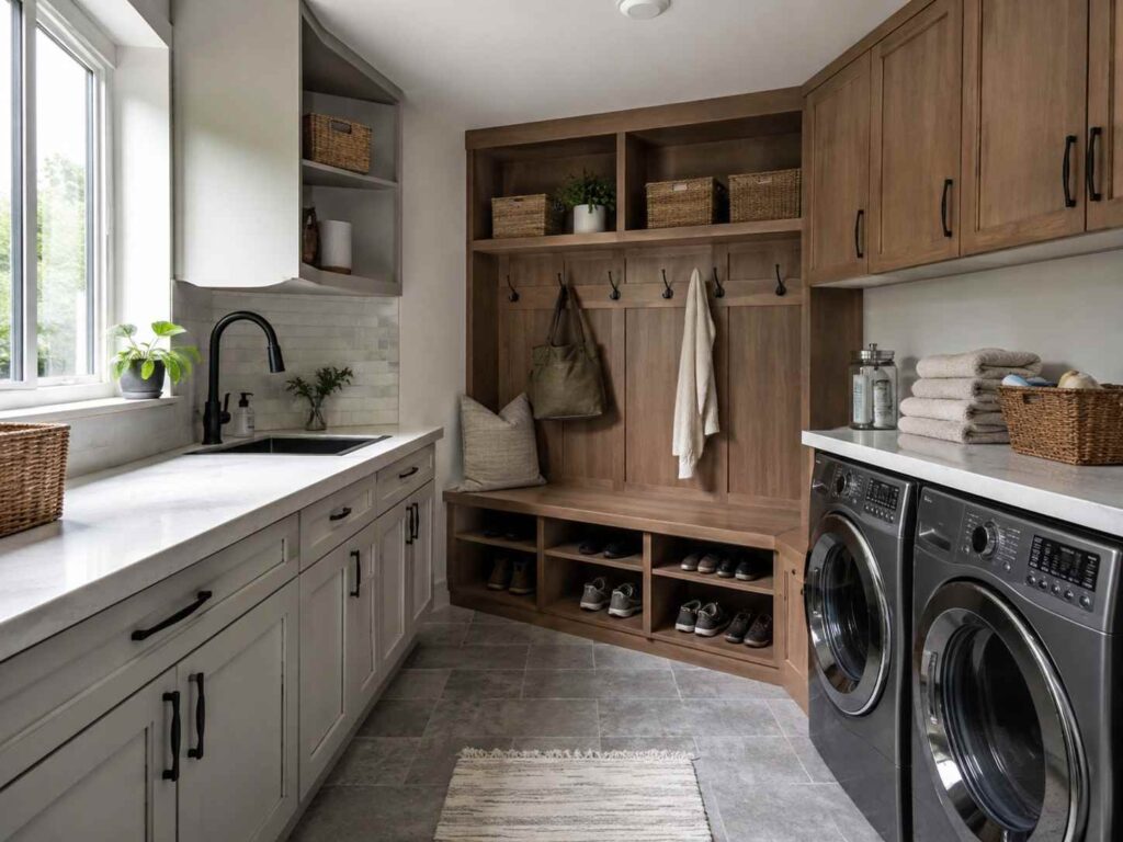 laundry mudroom storage ideas