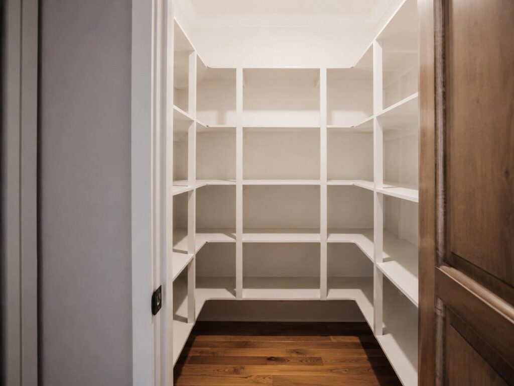 white pantry