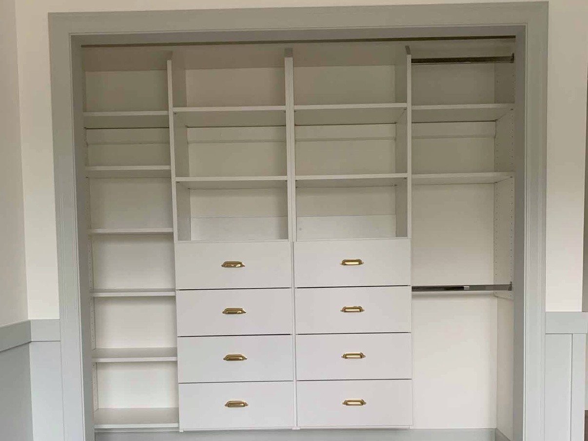 storage shelves for closet